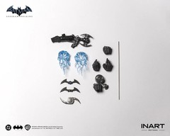 INART G0007 1/12 Arkham Batman (Battle Damaged Version) Action Figure In Stock