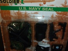 US NAVY SEAL 1998 ULTIMATE SOLDIER WEAPON SETS 1/6TH SCALE CARDED