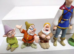 Vintage Disney SNOW WHITE Theme-Park Exclusive Action Figure Toy Set EXCELLENT!