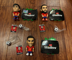 Lot of Zuru Ballers 2026 FIFA World Cup Soccer Team Spain. Set of 3.