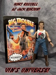 Custom 8″ Mego Kurt Russell Jack Burton Big Trouble in Little China ActionFigure