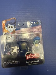 Disney Pixar “Onward” Minis Ian Lightfoot & Guinevere New Car Playset Brand New