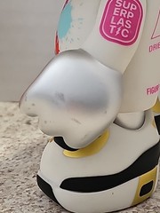 Superplastic Sket One Gold SuperKranky 8″ Art Figure *LOOSE NO BOX MISSING CAP*