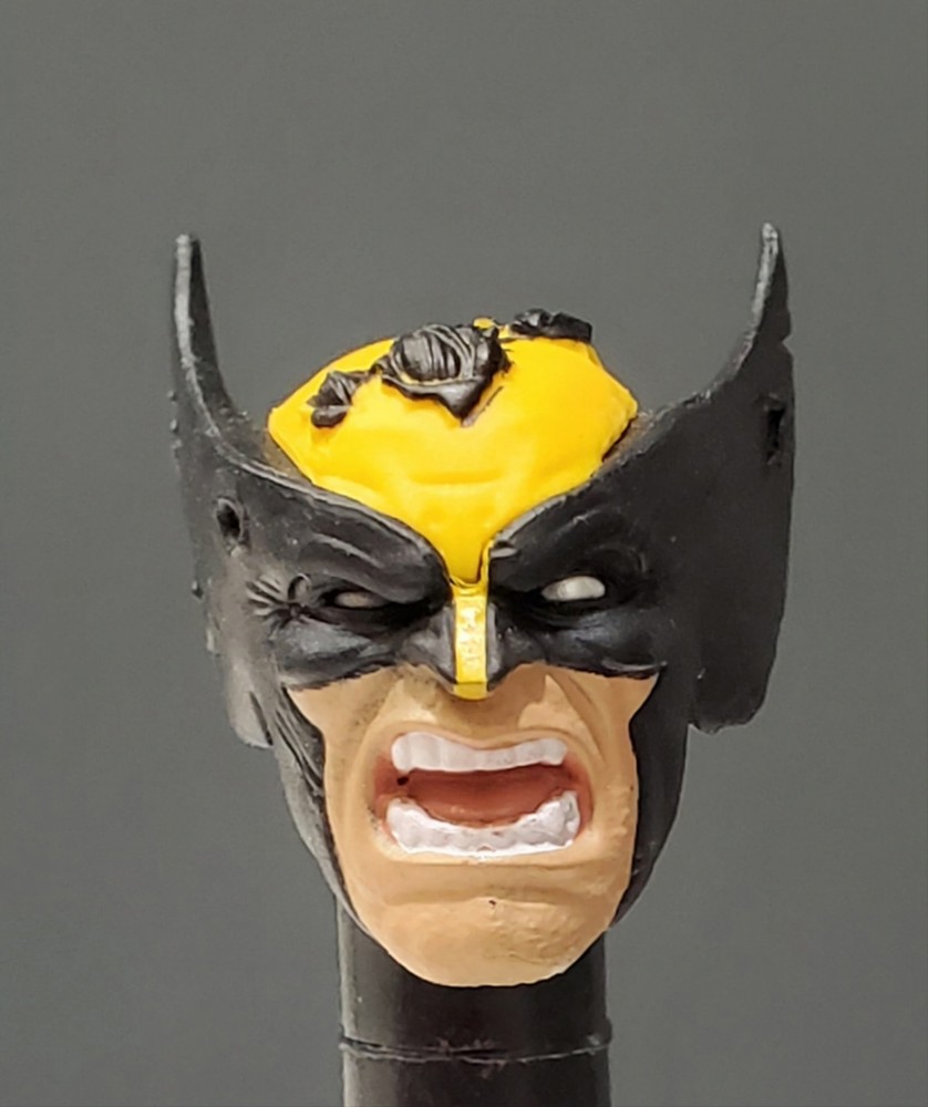 Marvel Legends Wolverine (Battle Damage) Head Only Love Triangle 3-Pack Cyclops