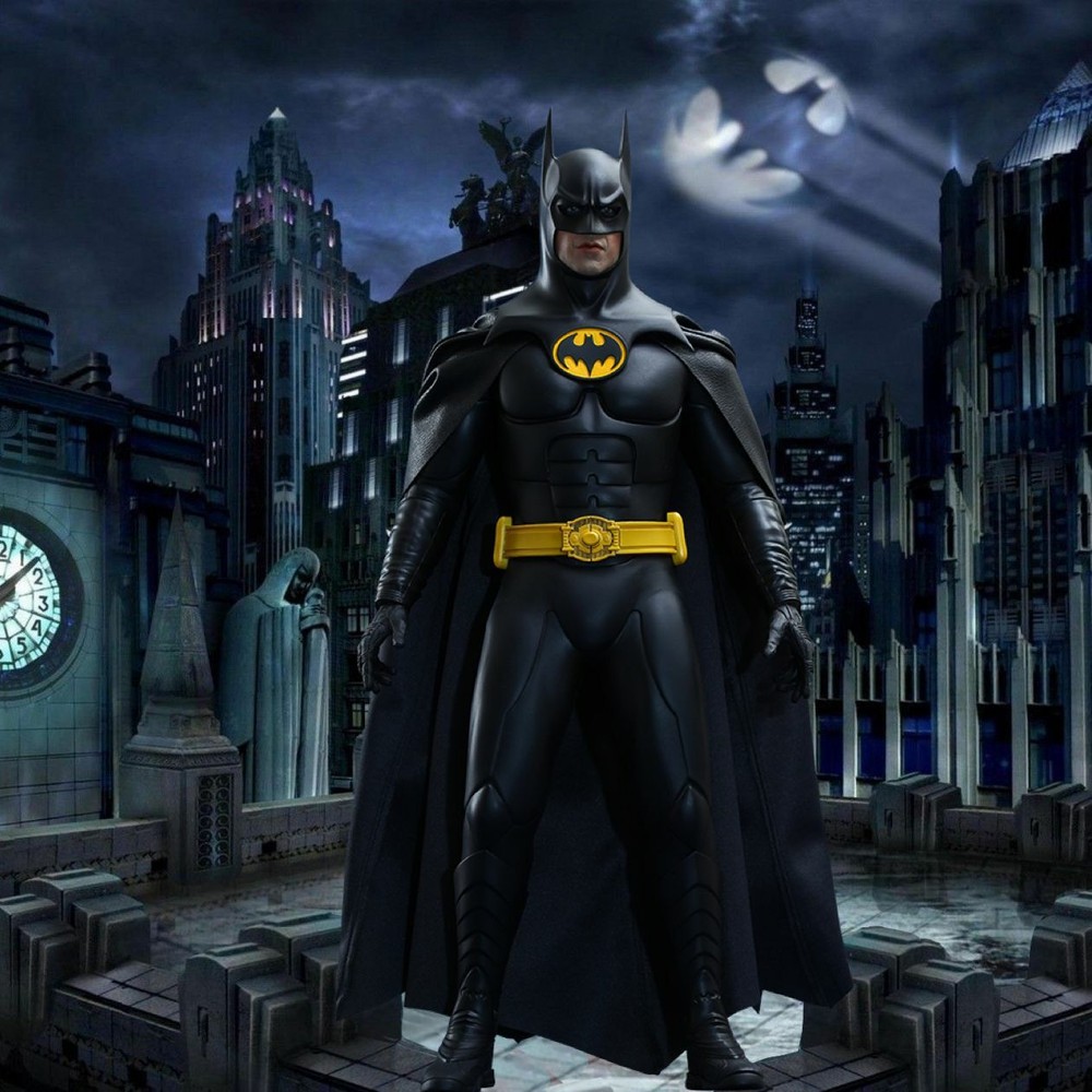 1/6 Batman Backdrop 15″X15″ – For Batman Lt. Gordon Bruce Wayne Figures MMS