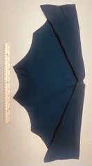 1/6 Hot Toys 12″ figure Dark Knight MMS67 Batman Begins Long Black Cape