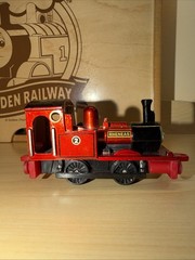 METALLIC RHENEAS ! THOMAS FRIENDS TRAIN ERTL DIECAST , LIMITED SPECIAL EDITION