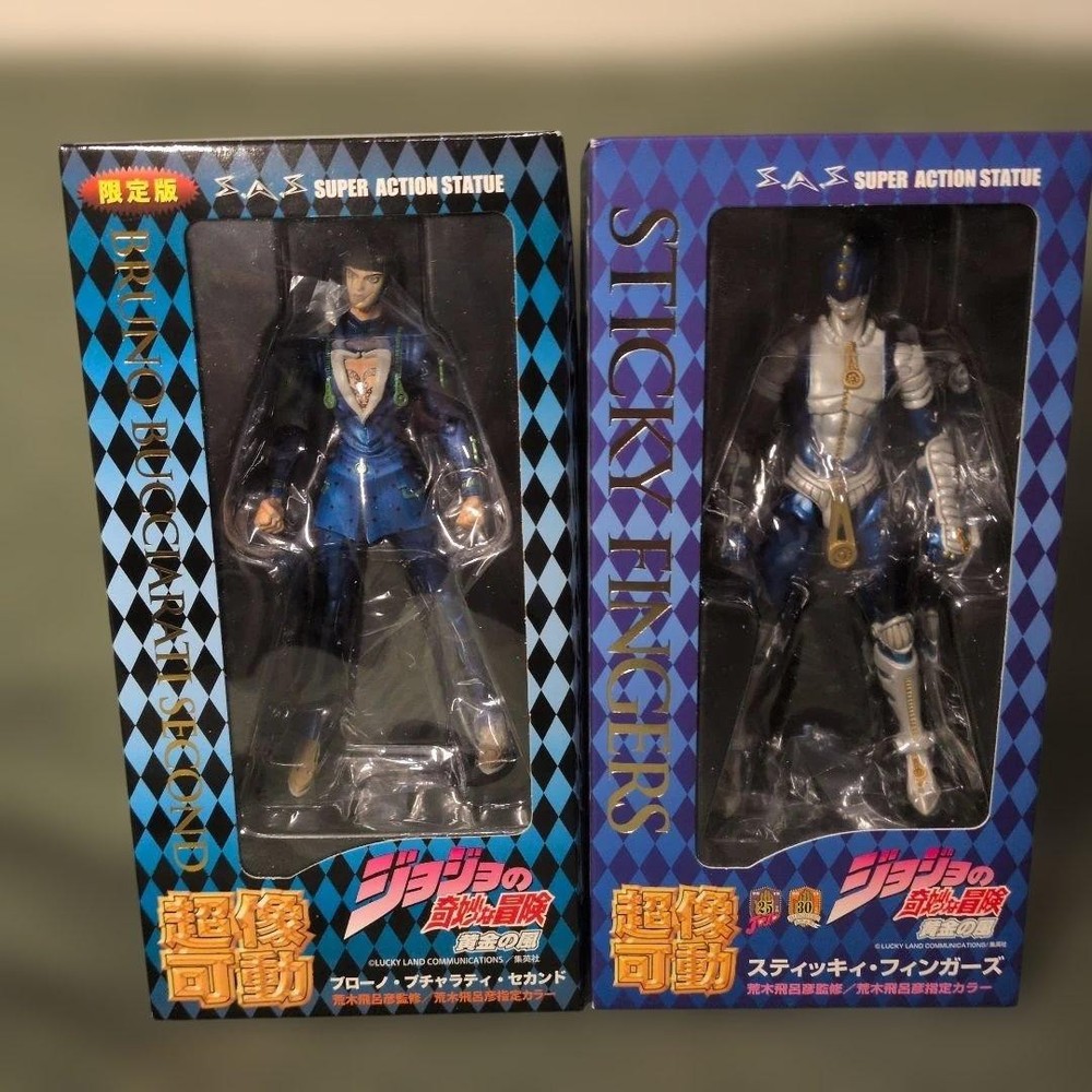 Super Action Statue Bruno Bucciarati Second Sticky Finger 242661