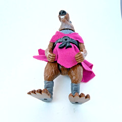 1988 TMNT Original Splinter with accessories and 10 card back – Pre-Owned