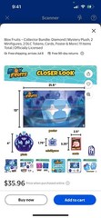 Blox Fruits Collector Bundle: Diamond Mystery Plush 2 Minifigures and More