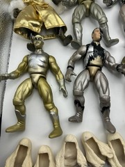 Goldust BCA Lot WWF Jakks Marlena Wig Accessory Robe WWE Dustin Rhodes 2 Tuff