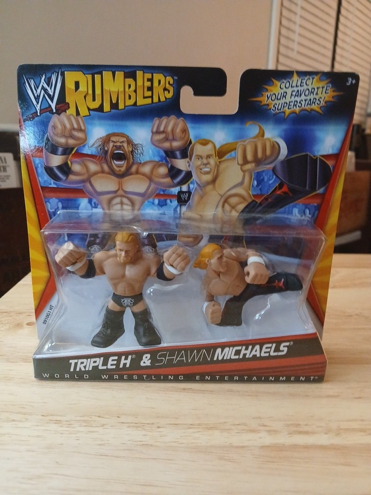 Wwe Wrestling Rumblers 2 Pack Triple H & Shawn Michaels