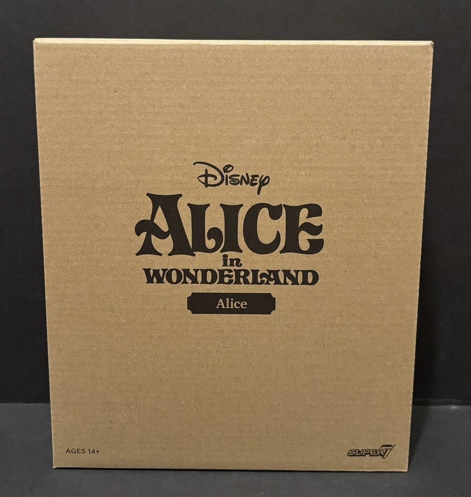 Super7 Disney Ultimates Alice In Wonderland Action Figure New Sealed Mint
