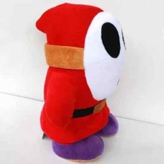 5X Black Green Yellow Blue Red Shy Guy Super Mario Bros Plush Toy Figure Doll 6″