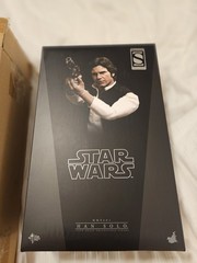 Hot Toys Star Wars A New Hope Han Solo 1/6 Figure MMS261 Harrison Ford NIB