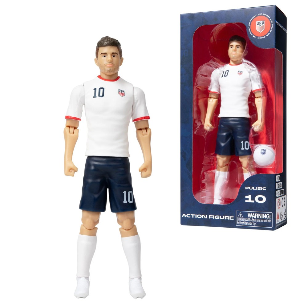 Banbo Toys SOCKERS USMNT Christian Pulisic 8″ Collectible Soccer Action Figure