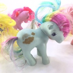 My Little Pony G1 Lot Dirty Stained Marked Sundazzle Jewel Eyed Twice As Fancy