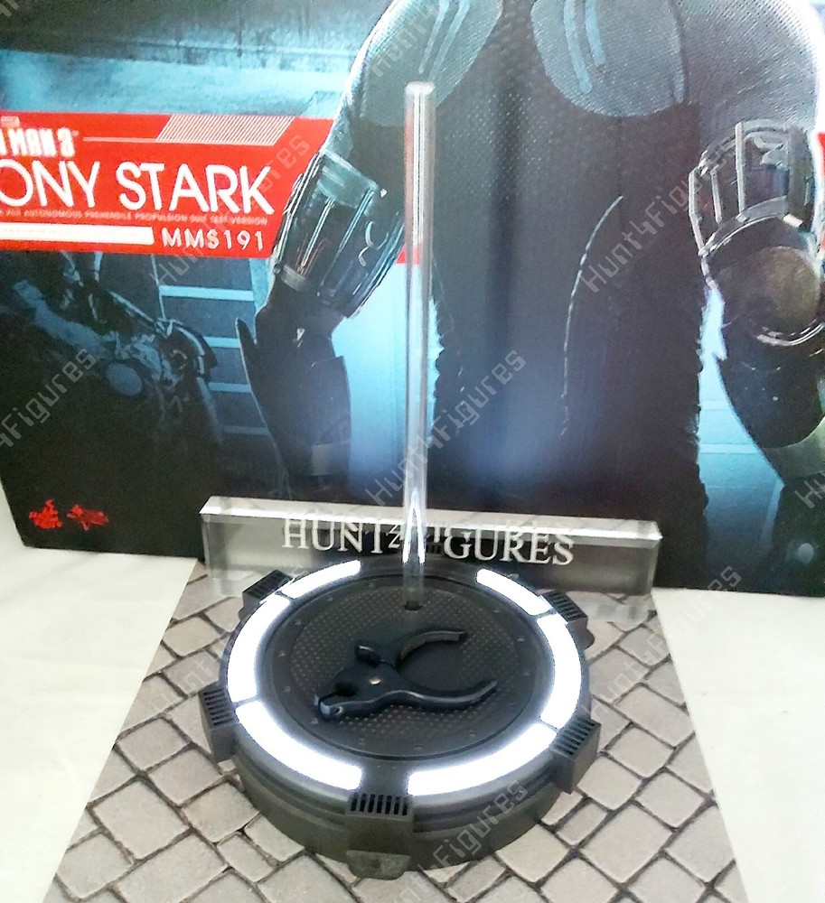 Hot Toys MMS191 Iron Man 1/6 action figure’s LED light up round base stand only