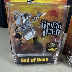Guitar Hero McFarlane Video Game Action Figures God of Rock Boss Set NOC