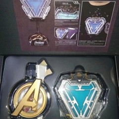 Marvel Peripherals Mark MK50 Iron Man Reactor Chest Lamp 1:1 Ark Electromagnetic