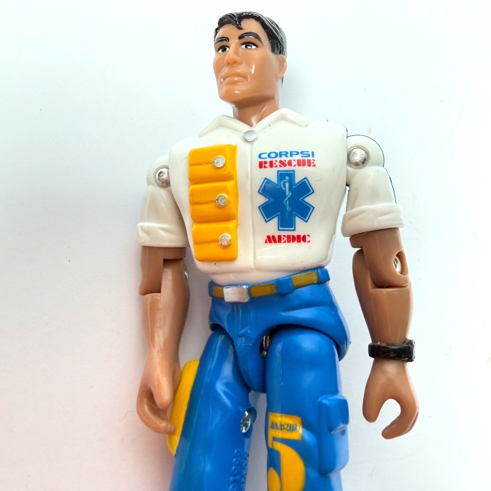 Vintage Lanard THE CORPS! Rescue Medic Action Figure 1993 EMT Toy