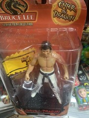 Bruce Lee Enter The Dragon BOLO Figure 2000 Play Along Sealed Soft Card