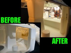 Cabin Extension – Command/Engine Module Bulkheads | 1976 Mattel Space 1999 Eagle