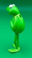 Jim Henson’s The Muppets 1978 Kermit the Frog Toy Figure Action Bends 3”