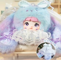 8Pcs Nommi Baby Sweetheart Bunny Series 3.9In Plush Pendants Action Figures Gift