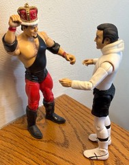 JERRY LAWLER vs ANDY KAUFMAN rare WWE wrestling lot Classic Superstars FIGURES