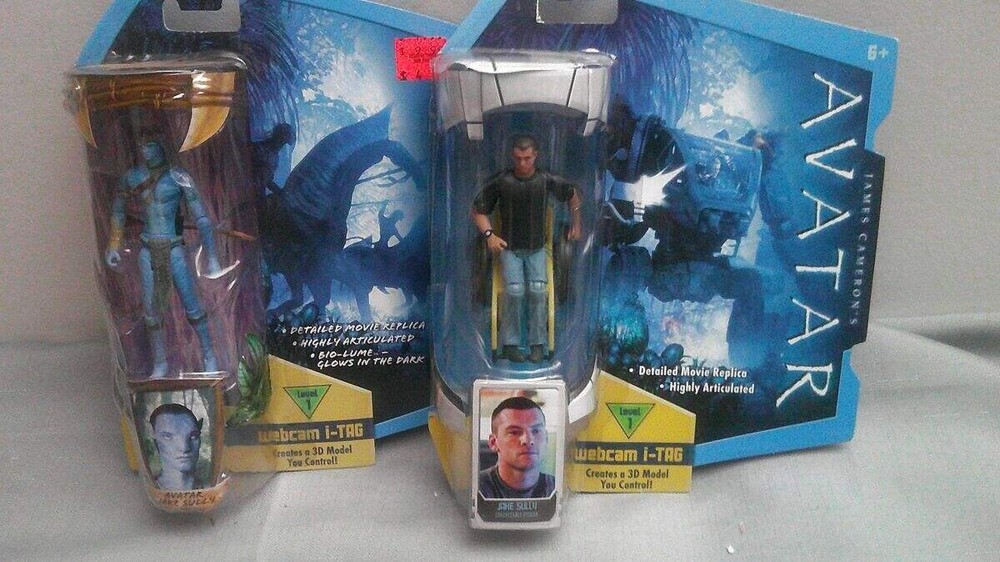 AVATAR, JAMES CAMERON AVATAR-JAKE SULLY FIGURES SEALED NEW 2009 UNOPENED