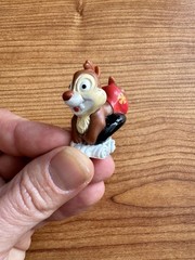 Vintage Disney CHIP N DALE: DALE rescue rangers chipmunk McDonalds figure 1992