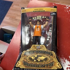 John Cena Defining Moments Draft Lottery 2005 WWE Wrestling Mattel Figure NOS