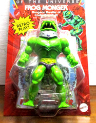 New For 2023 Mattel MOTU Origins Frog Monger 5.5-Inch Action Figure Retro Play!