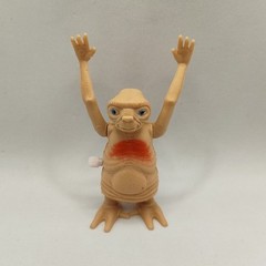 Vintage~Universal Studios~E.T.~ Wind Up Walk Action Figure Alien~1982~ Working