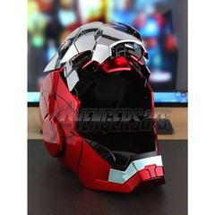Iron Man Helmet Autoking MK5 1/1 Voice-controlled Transform Mask Cosplay Prop