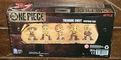 Netflix One Piece Treasure Chest Minifigure Pack: LUFFY/ZORO/NAMI/USOPP/SANJI