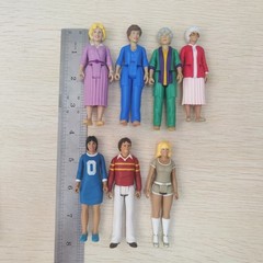 7pcs 3.75″ Golden Girl Dorothy Blanche Sophia Three’s Company Jack Chrissy Janet