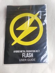 Herocross Hybrid Metal Figuration #017 Flash DC Justice League Open Box clean