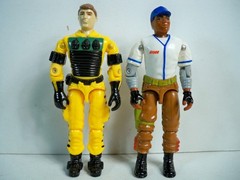 K26i23781 GI JOE 1988 SERIES COMPLETE BUDO MUSKRAT REPEATER HARDBALL SHOCKWAVE