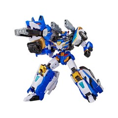 Metal Cardbot W BLUECOP W BLUE COP W Police Car Transformer Robot Car Toy 2025