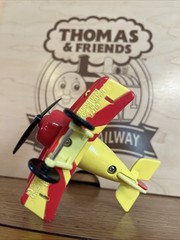 TIGER MOTH ! THOMAS FRIENDS TRAIN ERTL DIECAST SODOR BI PLANE BANDAI JAPAN