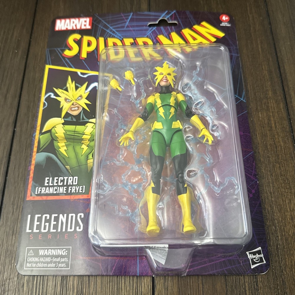 Spider-Man Marvel Legends Retro Series Electro Action Figure [Francine Frye]