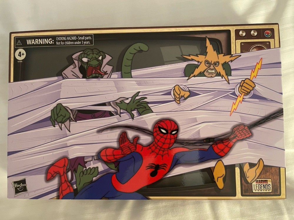 2026 SDCC SPIDER-MAN LIZARD ELECTRO MEME-TASTIC 3 PACK MARVEL LEGENDS Presale