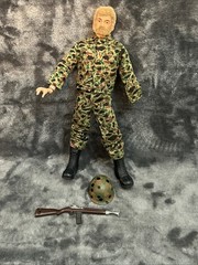 Vintage GI Joe 7000 Five Star Jeep & Trailer HTF First Edition w OG 1964 Figure