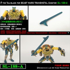Shockwave Lab SL-188 Weapon Upgrade Kit For BW TransmeTta Cheetor IDW Rattrap