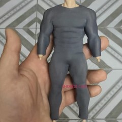 1/12 Scale Male Jumpsuit Bodysuit Clothes Model for 6” MUFF TOYS ADAM Figure