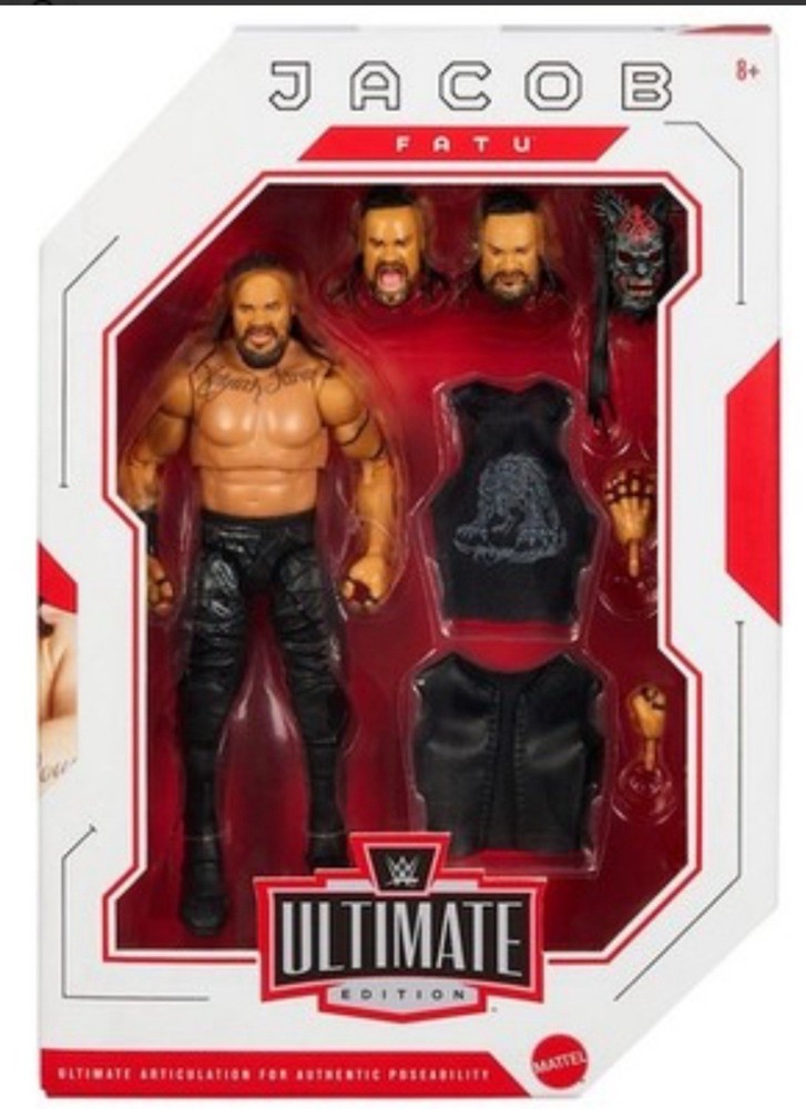WWE ULTIMATE EDITION 32 JACOB FATU SAMOAN WEREWOLF THE BLOODLINE
