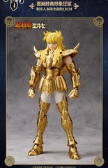 BLOKEES Saint Seiya Action Figure Aries Mu Leo Aiolia Scorpius Milo Assembly Toy