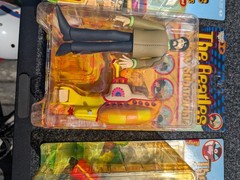 Lot The Beatles Mcfarlane Yellow Submarine McFarlane Toy 4 figures Vinyl SET